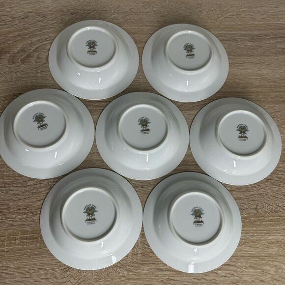 Vintage Lorento by Noritake Japan Lot Of Seven Rim Fruit /Dessert (Sauce) Bowl - Picture 7 of 8